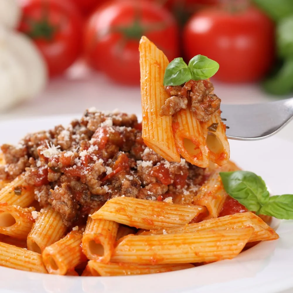 Penne à Bolonhesa